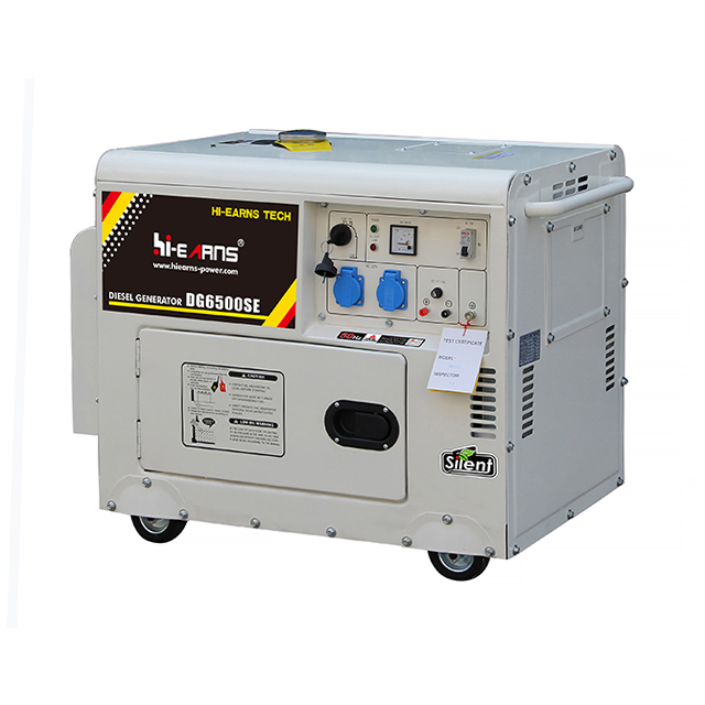 5KW single phase gas generator
