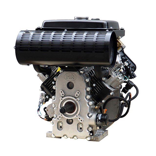What applications are best suited for a V twin diesel engine