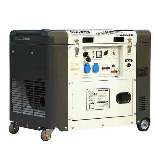 6KVA open top cover silent family use diesel generator price