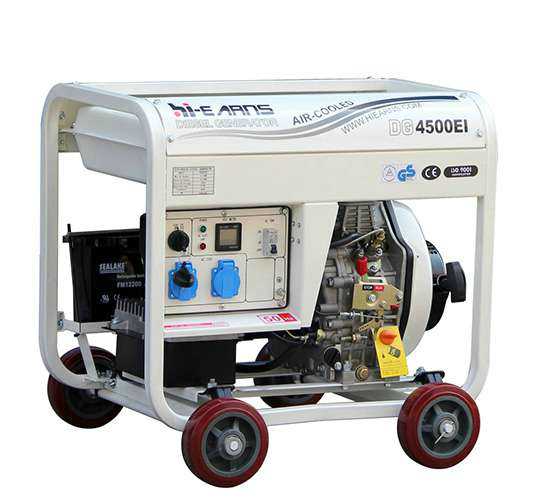 3KW electric open air-cooled diesel generator