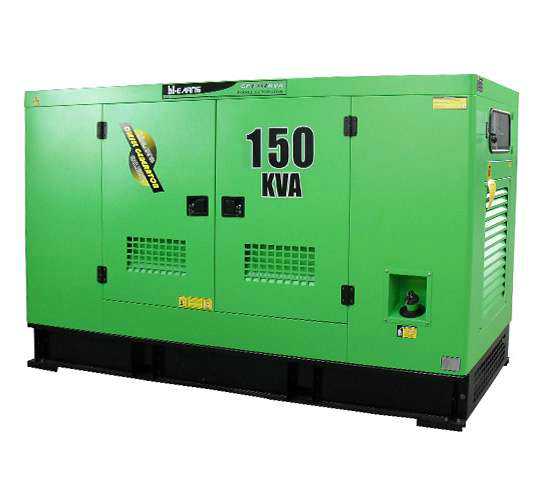 150KVA silent diesel generator