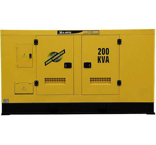 200KVA silent diesel generator for sale
