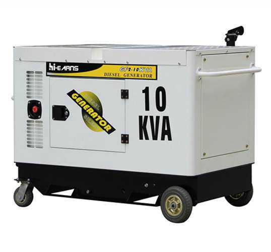 10KVA two cylinder diesel generator
