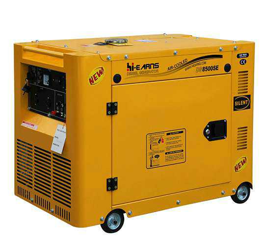 electric silent air-cooled diesel generator