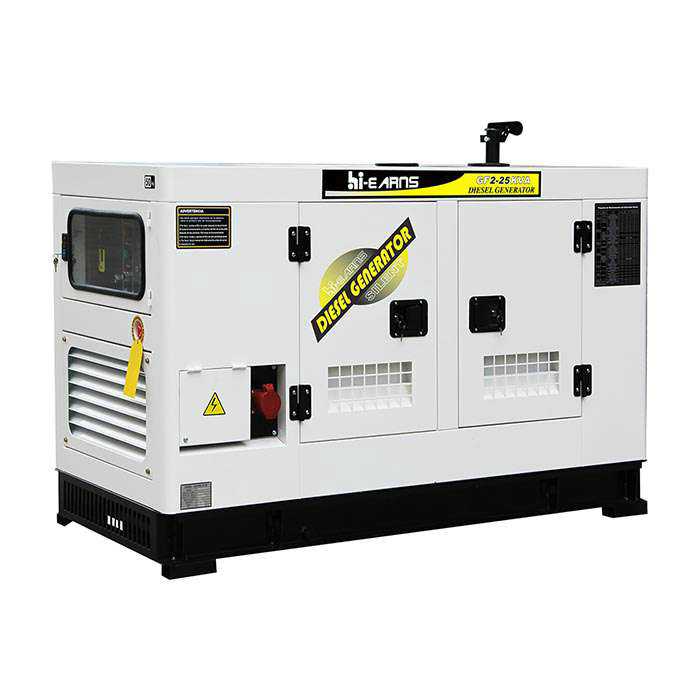 AC single phase small water cooled 20KW silent diesel generator factory price made in China