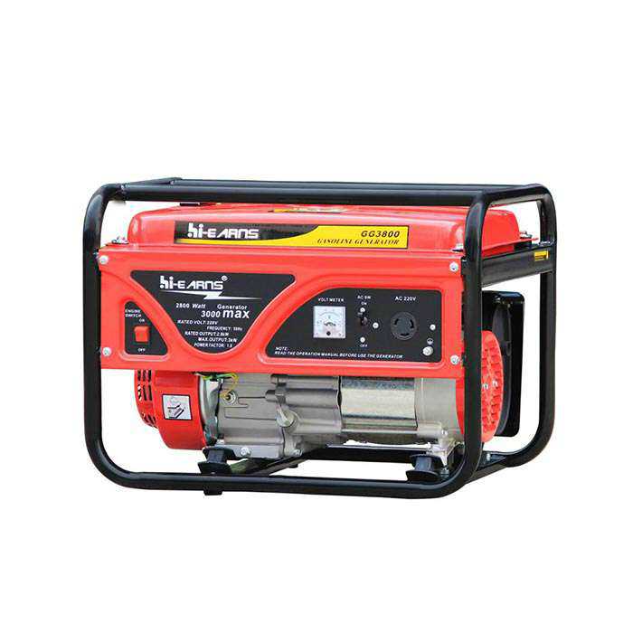 3kw Open Type Recoil Start air-cooled gasoline generator set