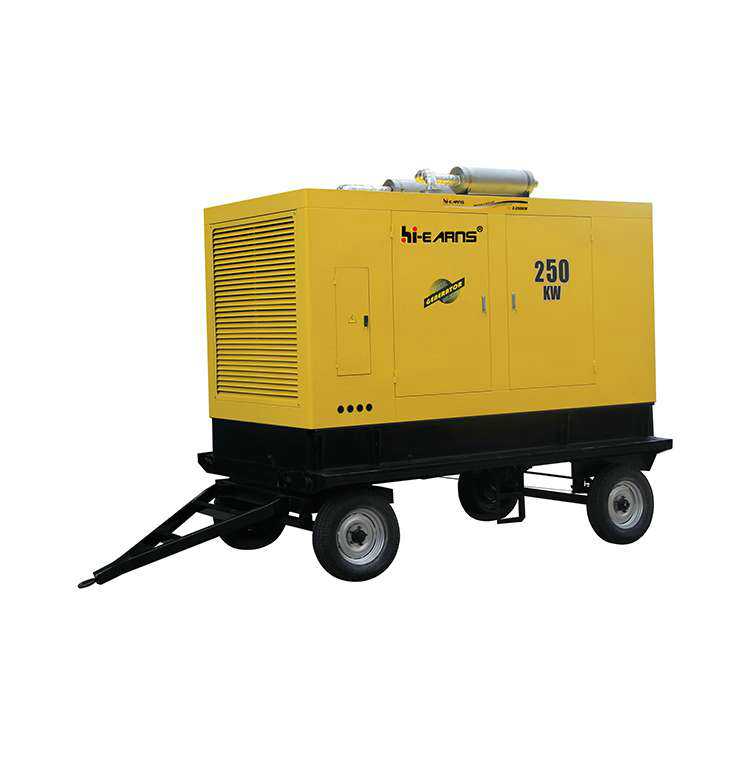 GF2-250KW trailer diesel generator