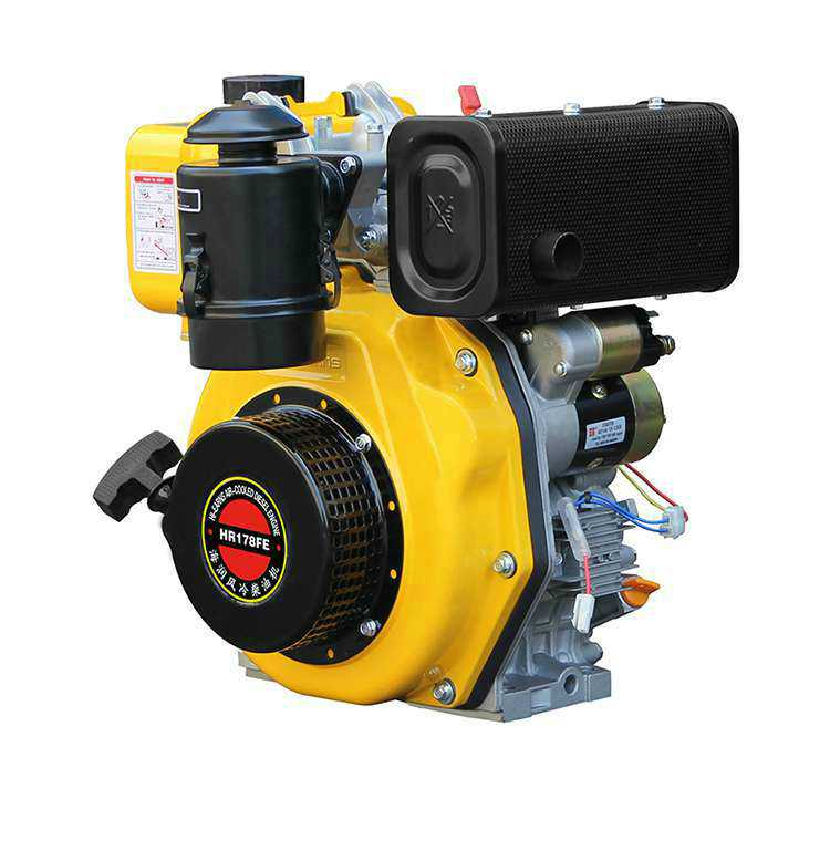 6HP Chinese air cooled diesel engine for sale HR178