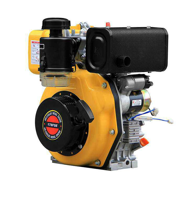 Hiearns low speed air cooled engine HR178FSE
