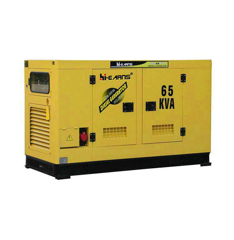 65KVA silent diesel generator