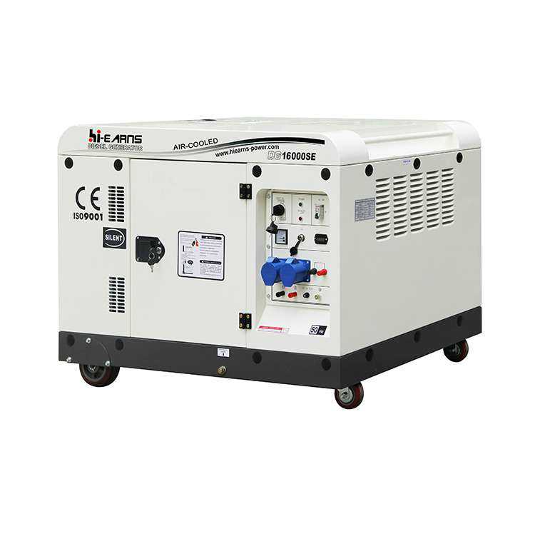 DG16000SE3 10KW air cooled twin cylinder three phase diesel generator