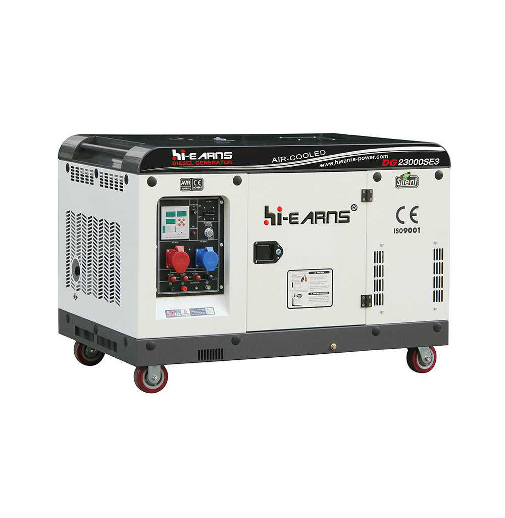 16kw/18kw home use 230/400V air cooled two cylinder diesel generator