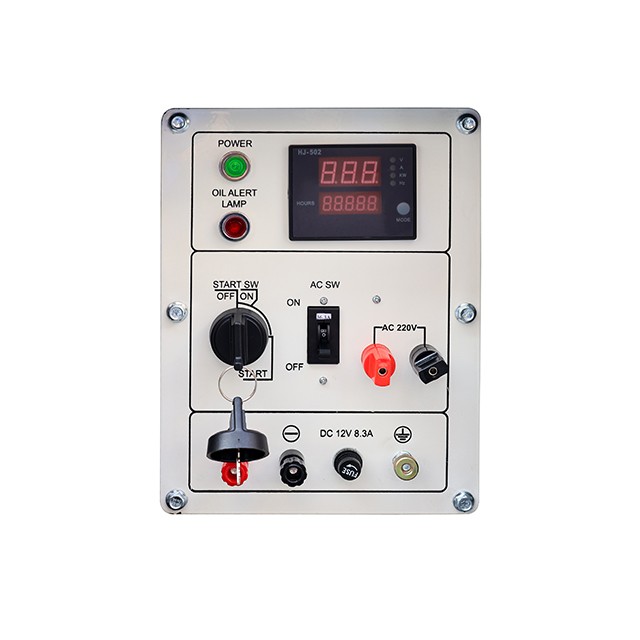 Generator diesel Hiearns 8KW, menggunakan mesin diesel satu silinder berpendingin udara HR1105