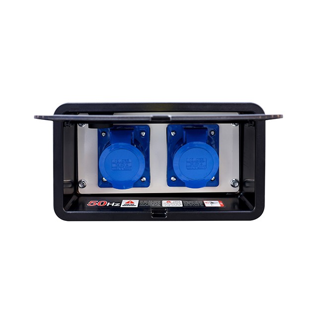 Generator diesel Hiearns 8KW, menggunakan mesin diesel satu silinder berpendingin udara HR1105