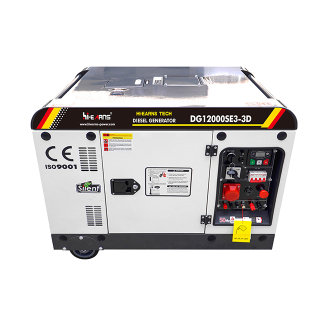 8KW silent diesel generator with 198FA engine ATS optional
