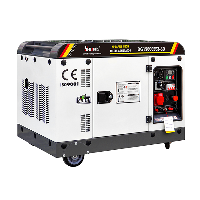 8KW silent diesel generator with 198FA engine ATS optional