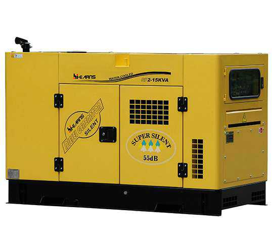 water-cooled diesel generator